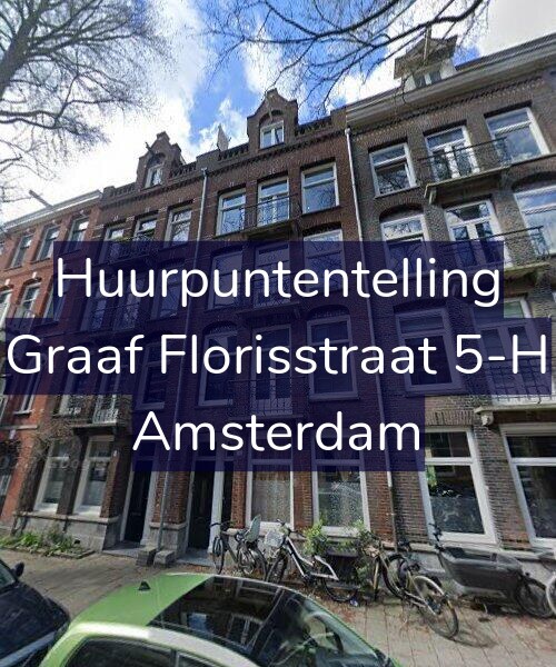 Foto gevel Huurpuntentelling voor Graaf Florisstraat 5-H, Amsterdam