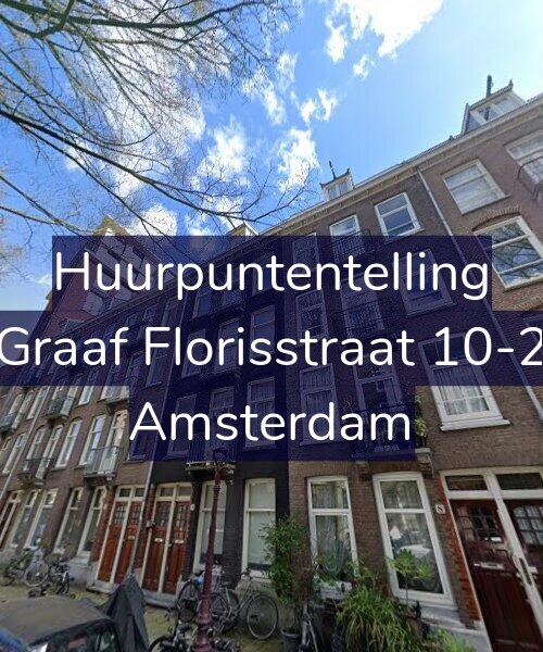 Foto gevel Huurpuntentelling voor Graaf Florisstraat 10-2, Amsterdam