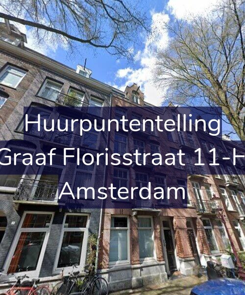 Foto gevel Huurpuntentelling voor Graaf Florisstraat 11-H, Amsterdam