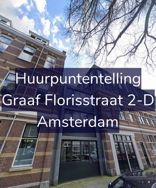 Foto gevel Huurpuntentelling voor Graaf Florisstraat 2-D, Amsterdam