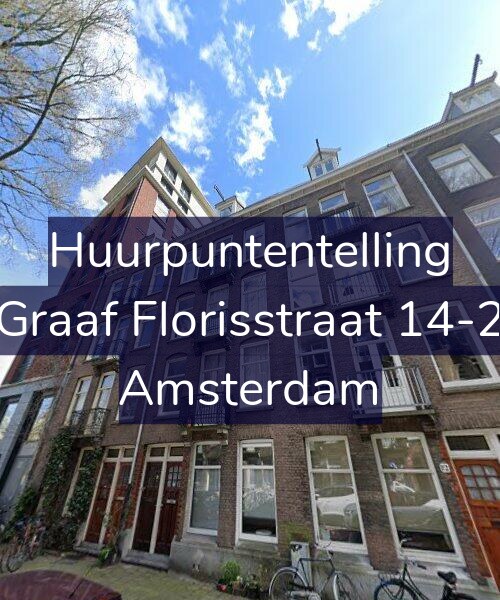 Foto gevel Huurpuntentelling voor Graaf Florisstraat 14-2, Amsterdam
