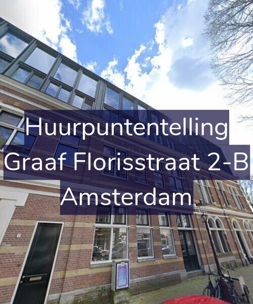Foto gevel Huurpuntentelling voor Graaf Florisstraat 2-B, Amsterdam
