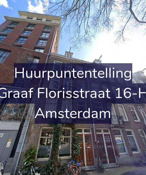 Foto gevel Huurpuntentelling voor Graaf Florisstraat 16-H, Amsterdam