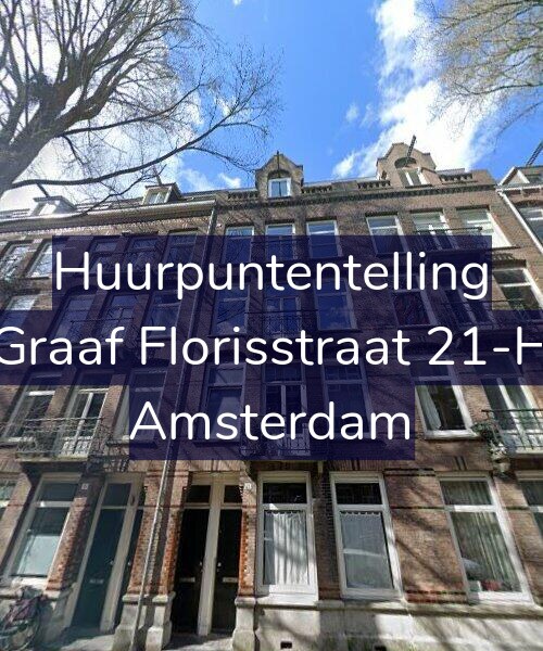 Foto gevel Huurpuntentelling voor Graaf Florisstraat 21-H, Amsterdam