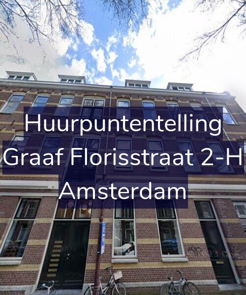 Foto gevel Huurpuntentelling voor Graaf Florisstraat 2-H, Amsterdam