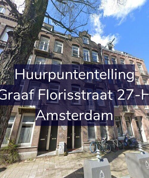 Foto gevel Huurpuntentelling voor Graaf Florisstraat 27-H, Amsterdam