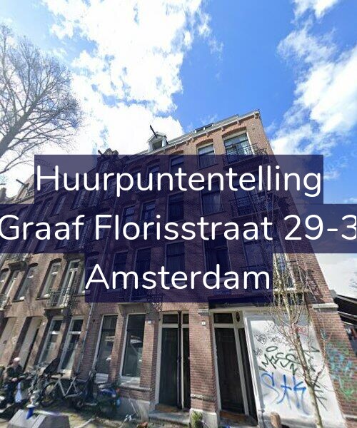 Foto gevel Huurpuntentelling voor Graaf Florisstraat 29-3, Amsterdam