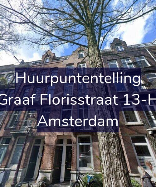 Foto gevel Huurpuntentelling voor Graaf Florisstraat 13-H, Amsterdam