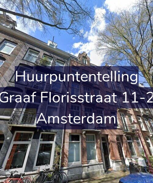 Foto gevel Huurpuntentelling voor Graaf Florisstraat 11-2, Amsterdam