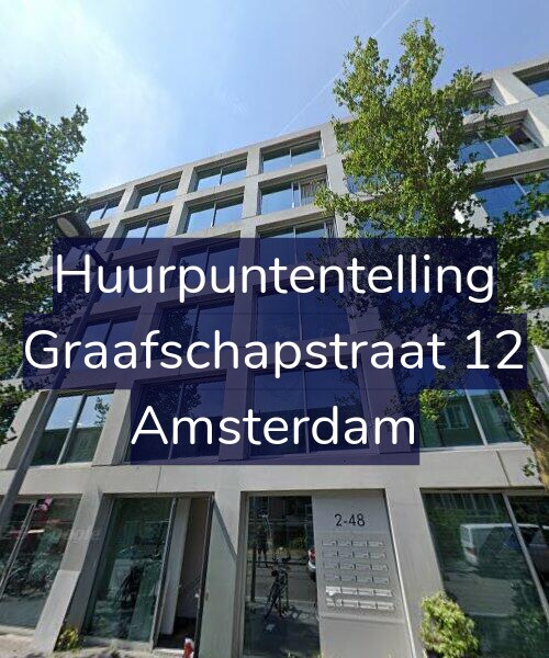Foto gevel Huurpuntentelling voor Graafschapstraat 12, Amsterdam