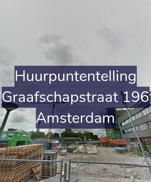 Foto gevel Huurpuntentelling voor Graafschapstraat 196, Amsterdam