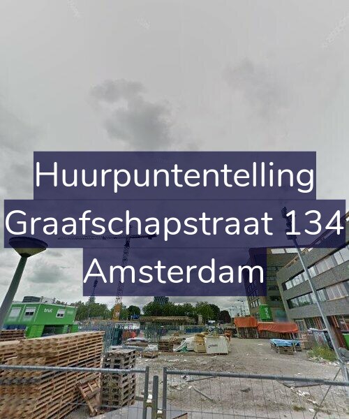 Foto gevel Huurpuntentelling voor Graafschapstraat 134, Amsterdam