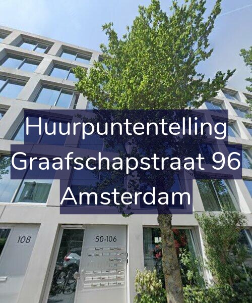 Foto gevel Huurpuntentelling voor Graafschapstraat 96, Amsterdam