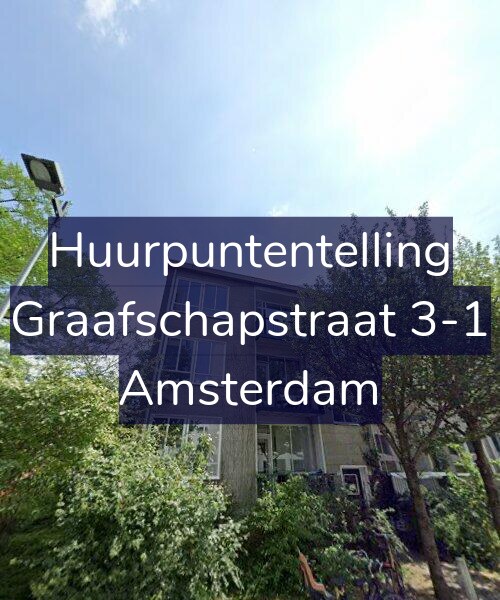 Foto gevel Huurpuntentelling voor Graafschapstraat 3-1, Amsterdam