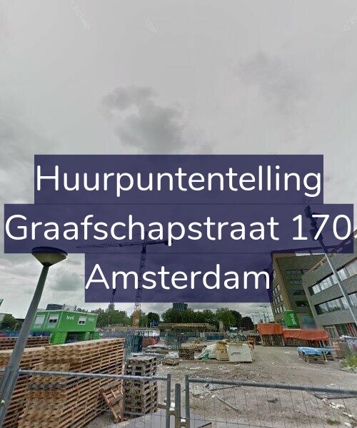 Foto gevel Huurpuntentelling voor Graafschapstraat 170, Amsterdam