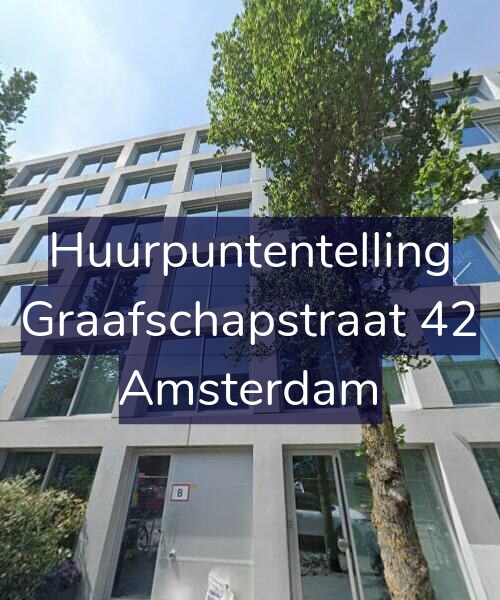 Foto gevel Huurpuntentelling voor Graafschapstraat 42, Amsterdam