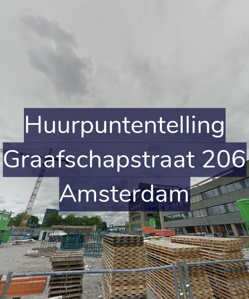 Foto gevel Huurpuntentelling voor Graafschapstraat 206, Amsterdam