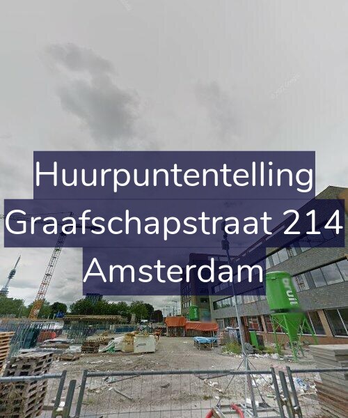 Foto gevel Huurpuntentelling voor Graafschapstraat 214, Amsterdam
