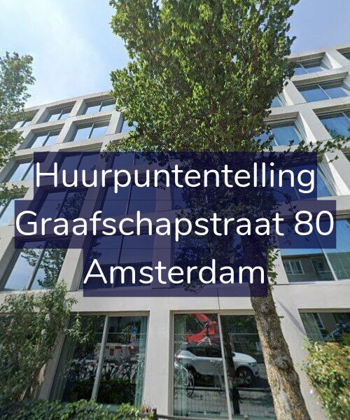Foto gevel Huurpuntentelling voor Graafschapstraat 80, Amsterdam
