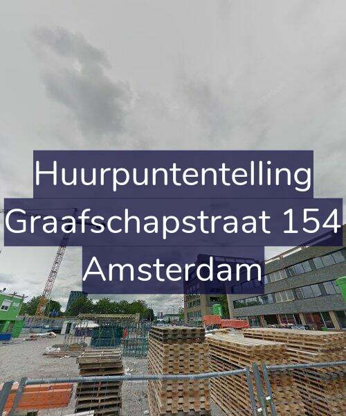 Foto gevel Huurpuntentelling voor Graafschapstraat 154, Amsterdam