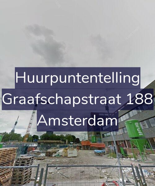Foto gevel Huurpuntentelling voor Graafschapstraat 188, Amsterdam