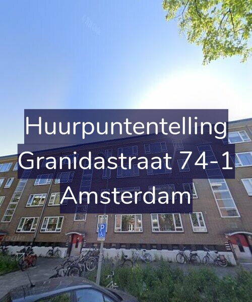 Foto gevel Huurpuntentelling voor Granidastraat 74-1, Amsterdam