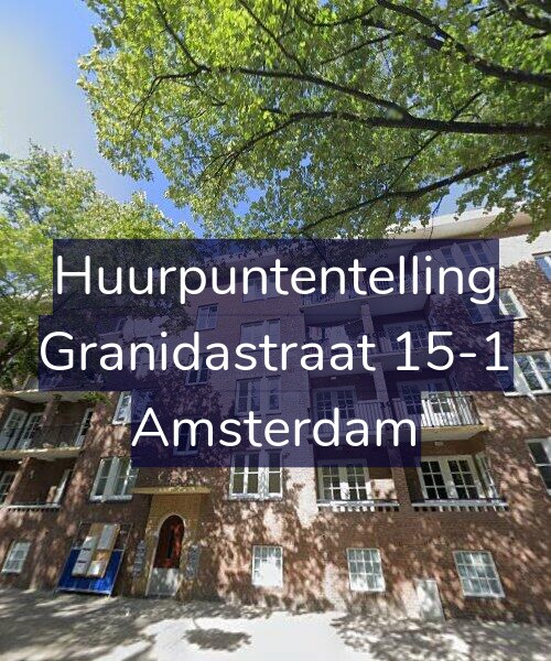 Foto gevel Huurpuntentelling voor Granidastraat 15-1, Amsterdam