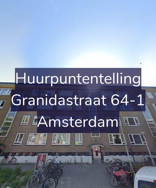 Foto gevel Huurpuntentelling voor Granidastraat 64-1, Amsterdam