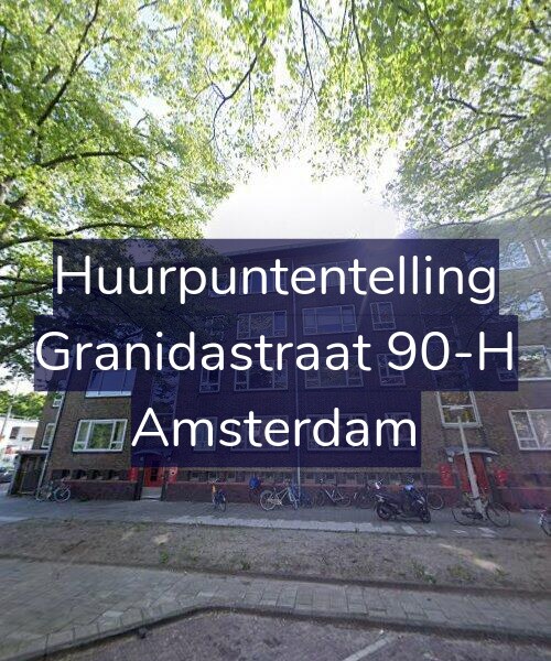 Foto gevel Huurpuntentelling voor Granidastraat 90-H, Amsterdam