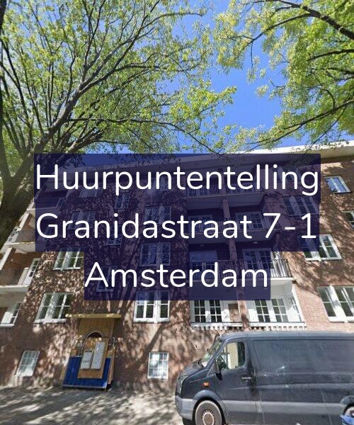 Foto gevel Huurpuntentelling voor Granidastraat 7-1, Amsterdam