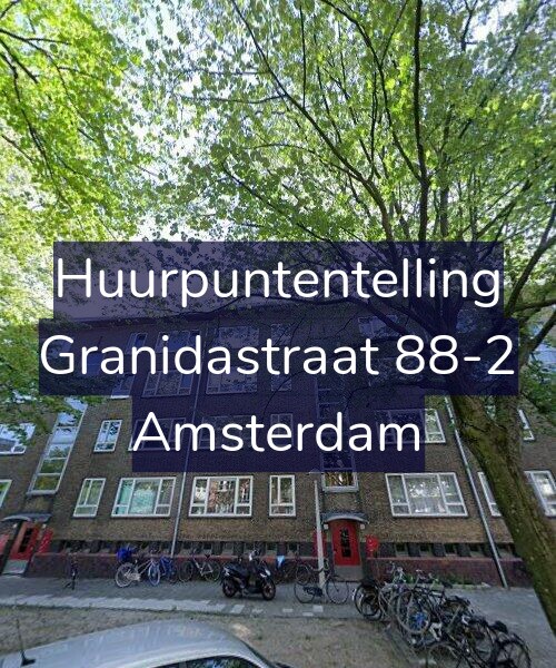 Foto gevel Huurpuntentelling voor Granidastraat 88-2, Amsterdam