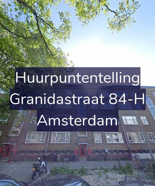 Foto gevel Huurpuntentelling voor Granidastraat 84-H, Amsterdam
