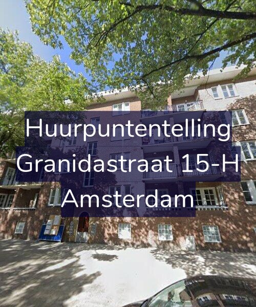 Foto gevel Huurpuntentelling voor Granidastraat 15-H, Amsterdam