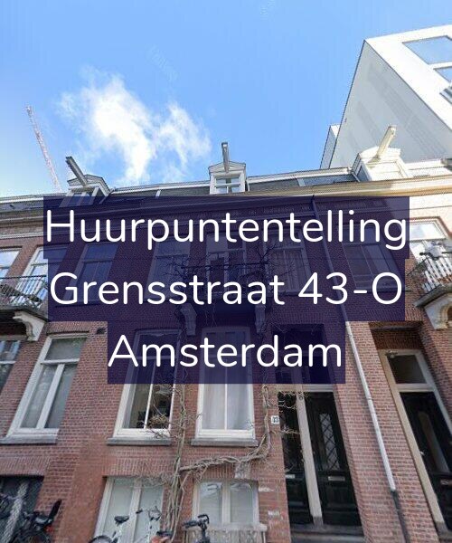 Foto gevel Huurpuntentelling voor Grensstraat 43-O, Amsterdam