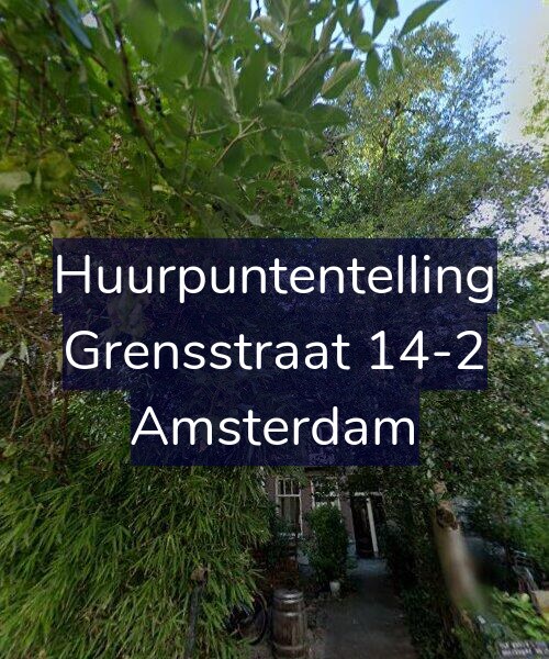 Foto gevel Huurpuntentelling voor Grensstraat 14-2, Amsterdam