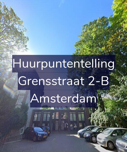 Foto gevel Huurpuntentelling voor Grensstraat 2-B, Amsterdam