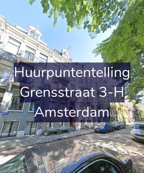 Foto gevel Huurpuntentelling voor Grensstraat 3-H, Amsterdam