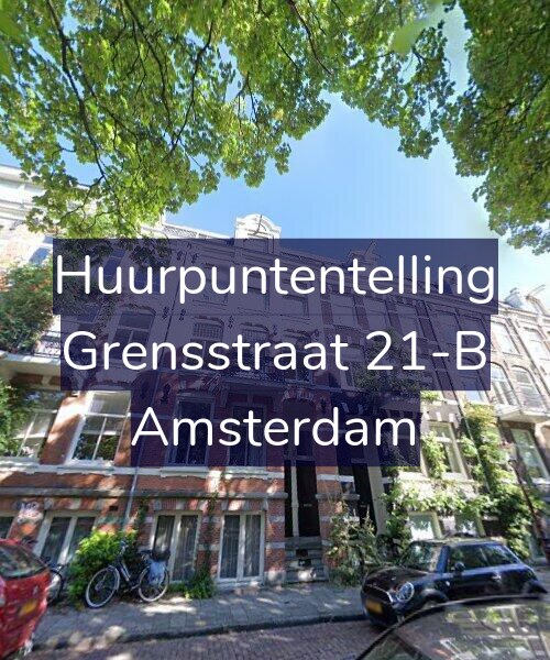 Foto gevel Huurpuntentelling voor Grensstraat 21-B, Amsterdam