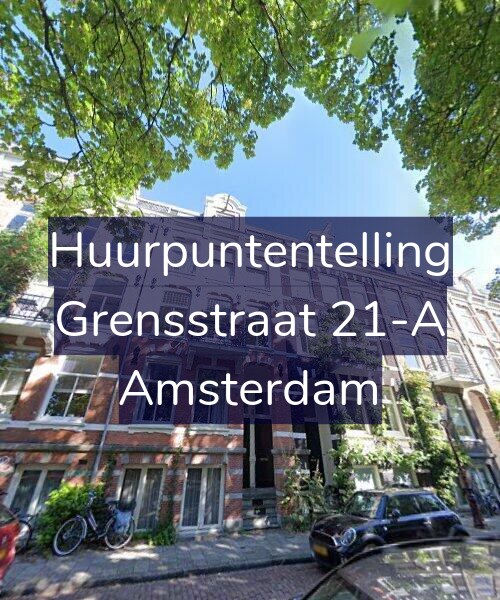 Foto gevel Huurpuntentelling voor Grensstraat 21-A, Amsterdam