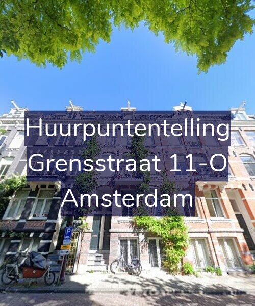 Foto gevel Huurpuntentelling voor Grensstraat 11-O, Amsterdam