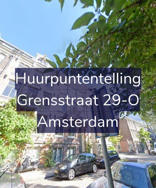 Foto gevel Huurpuntentelling voor Grensstraat 29-O, Amsterdam