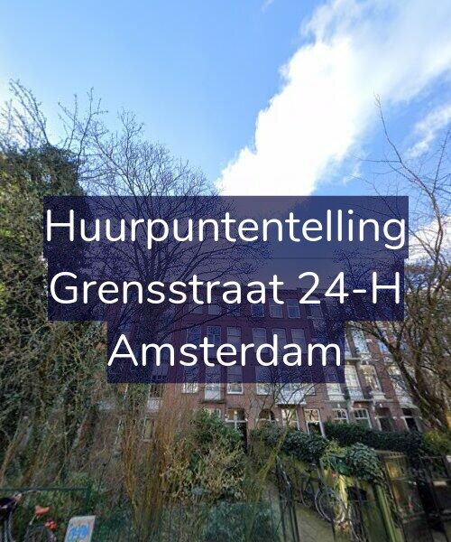 Foto gevel Huurpuntentelling voor Grensstraat 24-H, Amsterdam