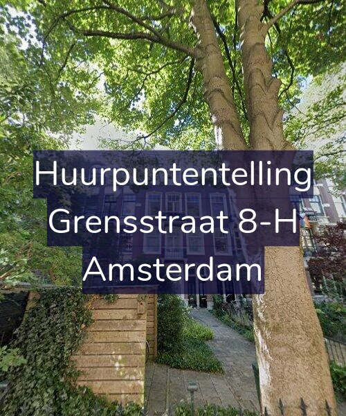 Foto gevel Huurpuntentelling voor Grensstraat 8-H, Amsterdam