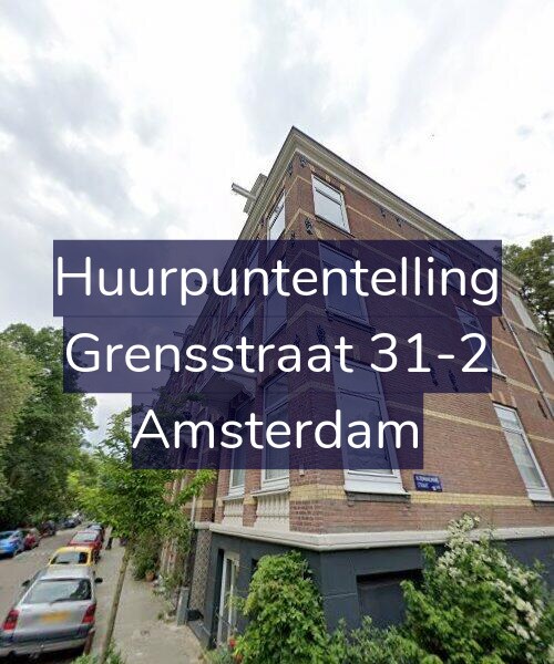 Foto gevel Huurpuntentelling voor Grensstraat 31-2, Amsterdam
