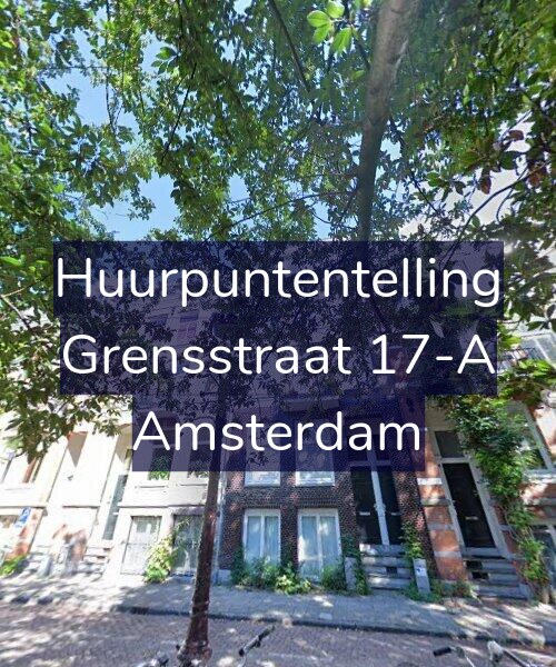 Foto gevel Huurpuntentelling voor Grensstraat 17-A, Amsterdam
