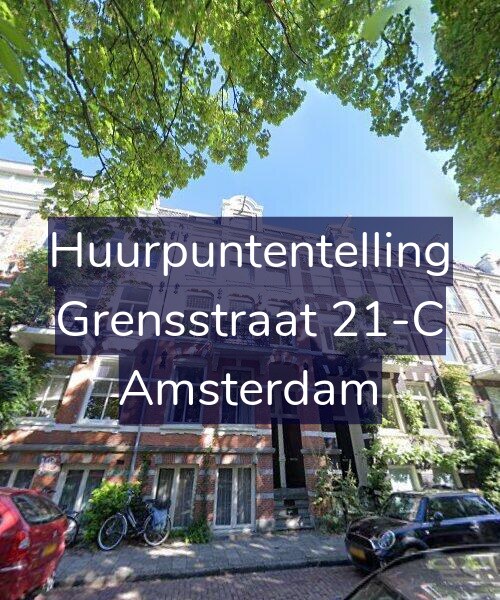 Foto gevel Huurpuntentelling voor Grensstraat 21-C, Amsterdam