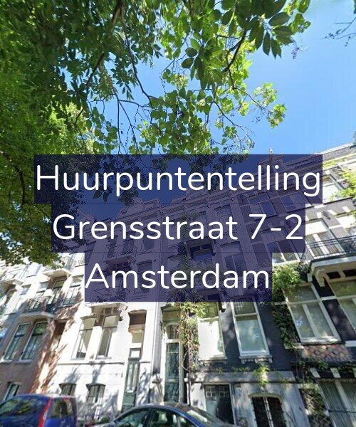 Foto gevel Huurpuntentelling voor Grensstraat 7-2, Amsterdam