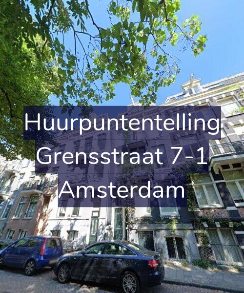 Foto gevel Huurpuntentelling voor Grensstraat 7-1, Amsterdam