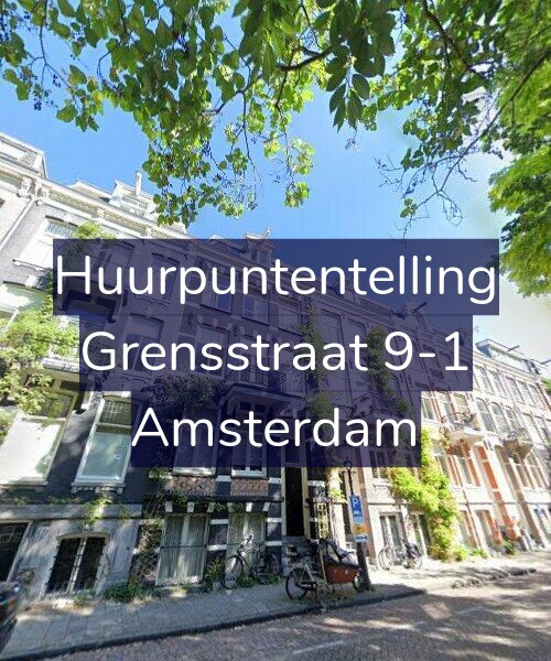 Foto gevel Huurpuntentelling voor Grensstraat 9-1, Amsterdam
