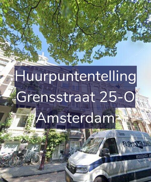 Foto gevel Huurpuntentelling voor Grensstraat 25-O, Amsterdam